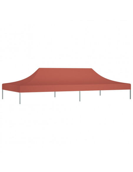 Tetto per Tendone per Feste 6x3 m Terracotta 270 g/m²