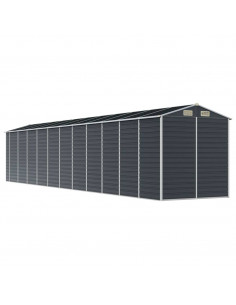 Capanno da Giardino Antracite 191x980x198 in Acciaio Zincato 2