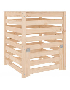 Compostiera 63,5x63,5x77,5 cm in Legno Massello di Pino 2