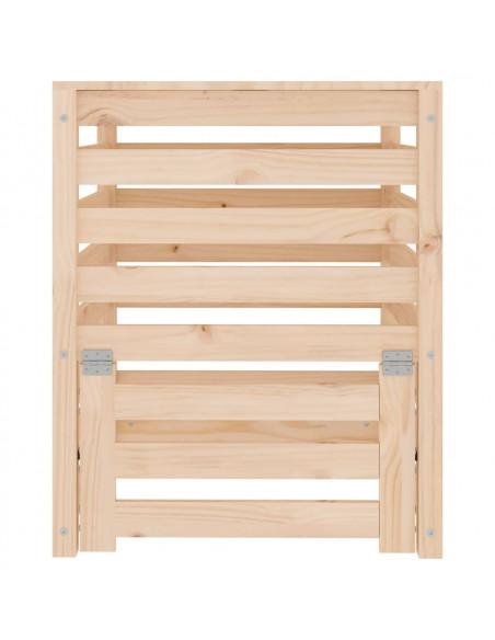 Compostiera 63,5x63,5x77,5 cm in Legno Massello di Pino