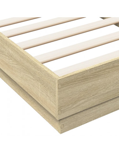 Giroletto con LED Rovere Sonoma 75x190 cm