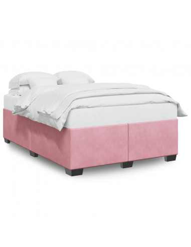 Giroletto Rosa 140x200 cm in Velluto