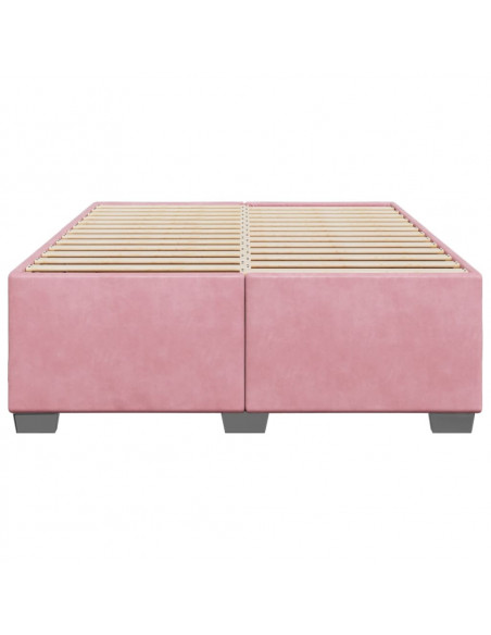 Giroletto Rosa 140x200 cm in Velluto