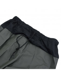 Wader da Pesca alla Vita con Stivali Verde Scuro Taglia 38