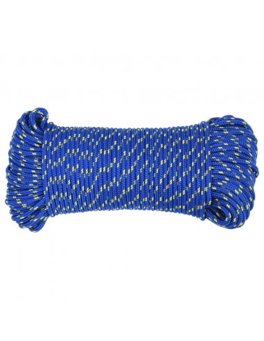 Corda Nautica Blu 3 mm 25 m in Polipropilene
