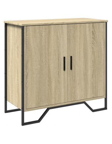 Credenza Rovere Sonoma 78x35,5x74,5 cm in Legno Multistrato