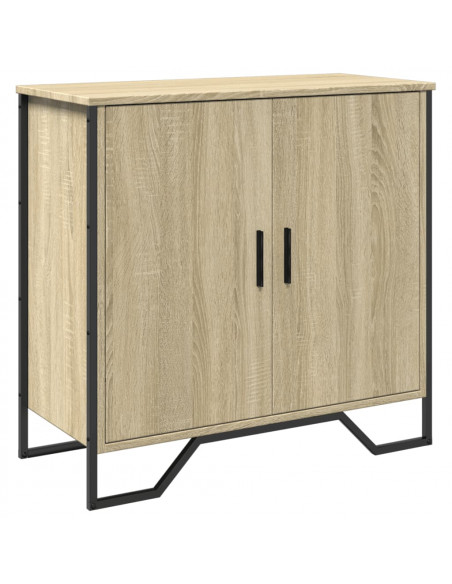 Credenza Rovere Sonoma 78x35,5x74,5 cm in Legno Multistrato