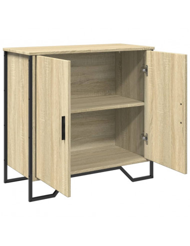 Credenza Rovere Sonoma 78x35,5x74,5 cm in Legno Multistrato