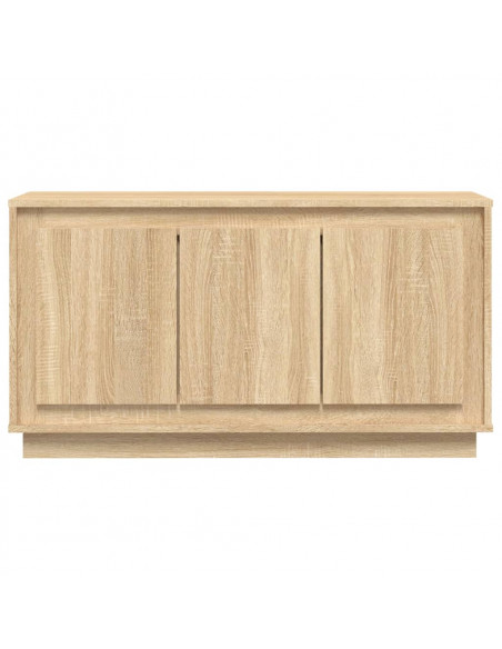 Credenza Rovere Sonoma 102x35x55 cm in Legno Multistrato