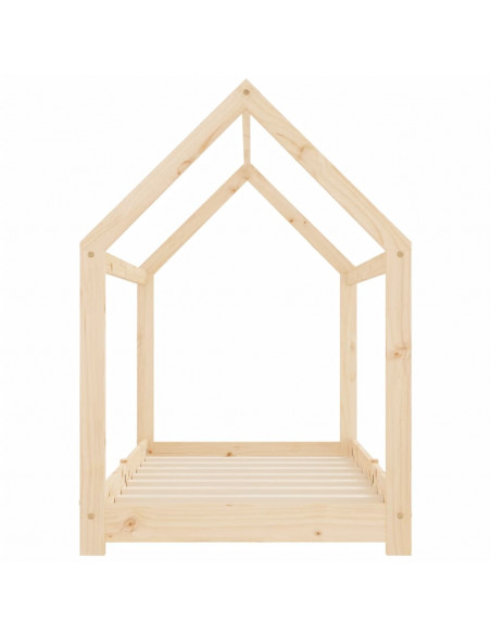Giroletto per Bambini in Legno Massello di Pino 80x160 cm