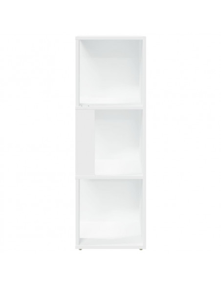 Armadio Angolare Bianco 33x33x100 cm in Truciolato