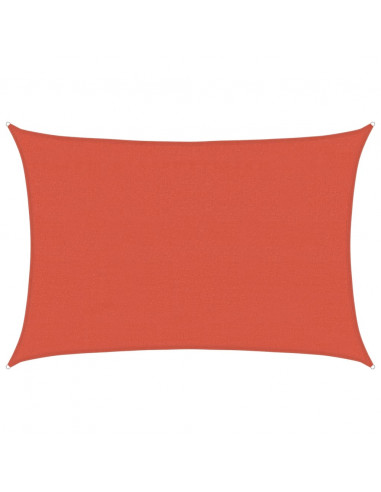 Vela Parasole 160 g/m² Terracotta 4x5 m in HDPE