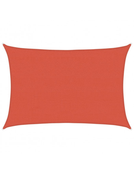 Vela Parasole 160 g/m² Terracotta 4x5 m in HDPE