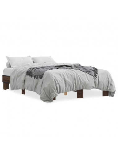 Giroletto Rovere Marrone 120x190cm in Legno Multistrato Metallo