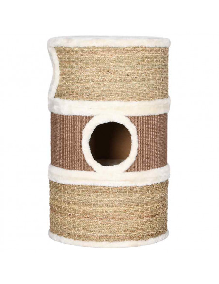 Tiragraffi a Forma di Barile 60 cm in Giunco