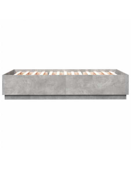 Giroletto Grigio Cemento 140x200 cm in Legno Multistrato