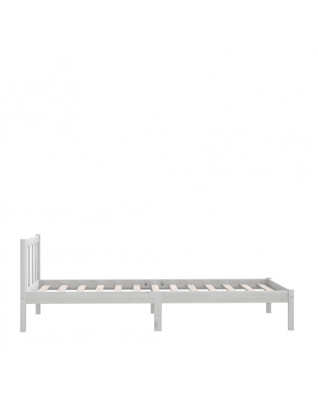 Giroletto Bianco in Legno Massello di Pino 100x200 cm