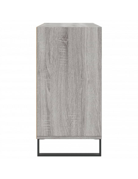 Credenza Grigio Sonoma 103,5x35x70 cm in Legno Ingegnerizzato