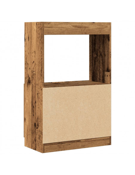 Credenza Legno Antico 63x33x100 cm in Truciolato