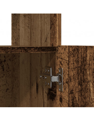 Credenza Legno Antico 63x33x100 cm in Truciolato