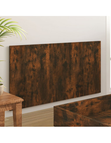 Testiera Letto Rovere Fumo 160x1,5x80 cm in Legno Multistrato