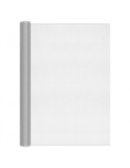 Zanzariera in Alluminio 80x2000 cm Argento