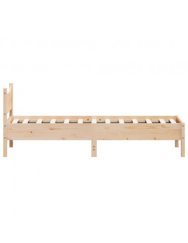 Giroletto 90x200 cm in Legno Massello di Pino