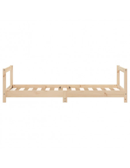 Giroletto per Bambini 80x160 cm in Legno Massello di Pino