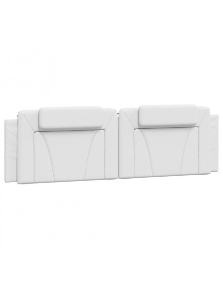 Giroletto con Luce LED Bianco 180x200 cm in Similpelle