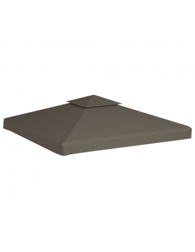 Copertura Superiore per Gazebo a 2 Strati 310 g/m² 3x3m Talpa