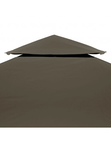 Copertura Superiore per Gazebo a 2 Strati 310 g/m² 3x3m Talpa