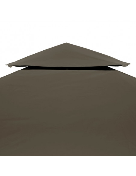 Copertura Superiore per Gazebo a 2 Strati 310 g/m² 3x3m Talpa