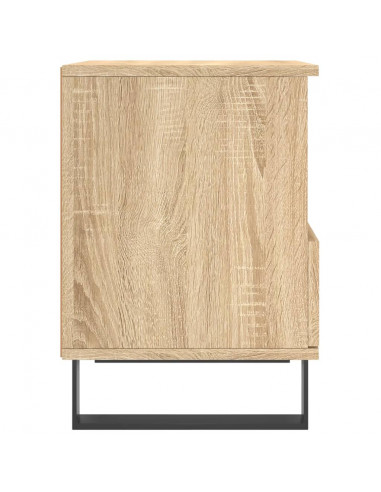 Comodino Rovere Sonoma 40x35x50 cm in Legno Multistrato