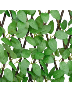 Traliccio Edera Artificiale Espandibile Verde 180x65 cm