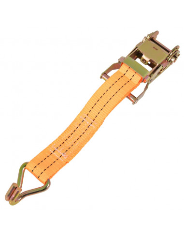 Cinghie d'Ancoraggio 4 pz a Cricchetto 1 T 6mx38mm Arancione