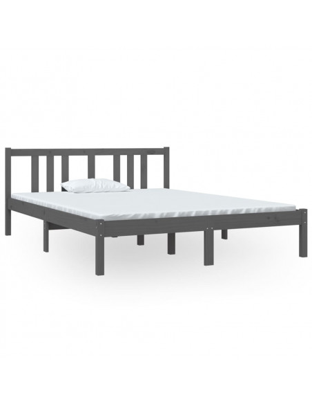 Giroletto Grigio in Legno Massello 140x190 cm