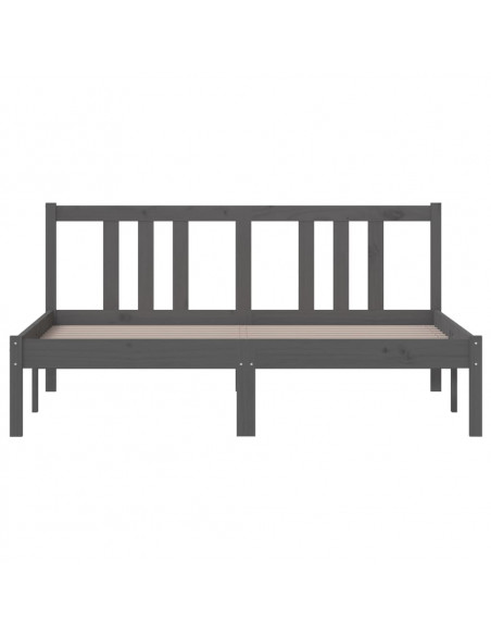 Giroletto Grigio in Legno Massello 140x190 cm
