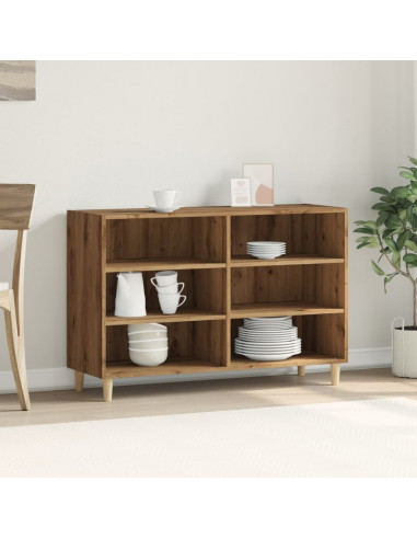 Credenza Rovere Artigianale 103,5x35x70 cm in Truciolato