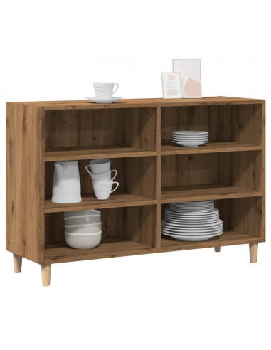 Credenza Rovere Artigianale 103,5x35x70 cm in Truciolato