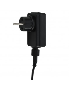 Fontana da Giardino a Sfera con LED in Acciaio Inox 20 cm