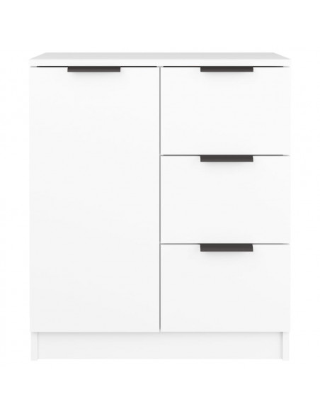 Credenza Bianca 60x30x70 cm in Legno Multistrato