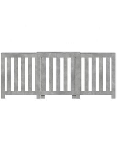 Copertura Termosifone Grigio Cemento 205x21,5x83,5 Multistrato