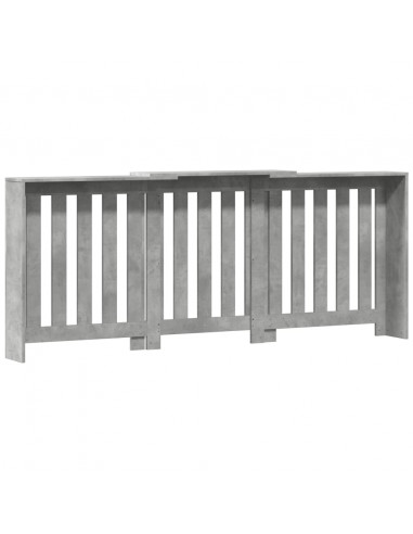 Copertura Termosifone Grigio Cemento 205x21,5x83,5 Multistrato