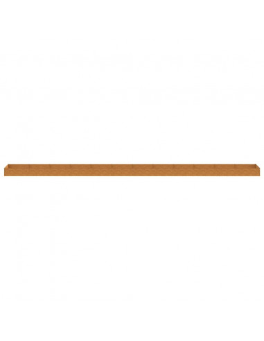 Fioriera Rialzata da Giardino 1150x100x36 cm in Acciaio Corten