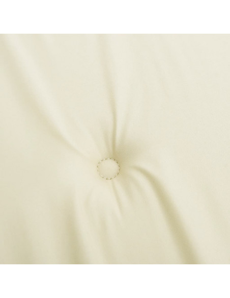 Cuscino per Panca Crema 150x50x3 cm in Tessuto Oxford