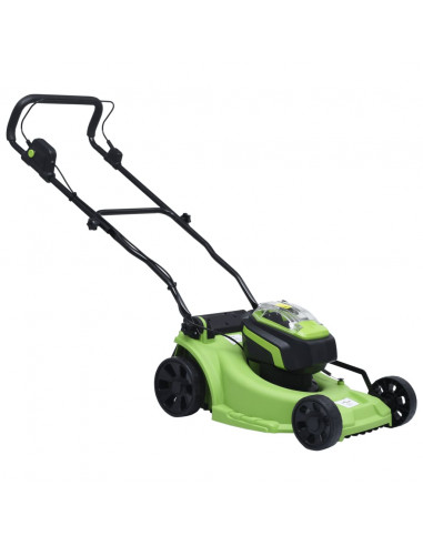 Tosaerba Cordless con 2 Batterie 20V 2000 mAh Li-ion