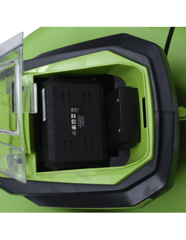 Tosaerba Cordless con 2 Batterie 20V 2000 mAh Li-ion