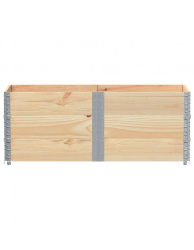 Fioriera da Giardino 150x50 cm in Legno Massello di Pino