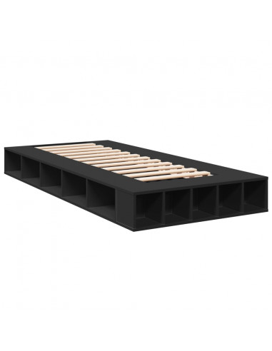 Giroletto Nero 75x190 cm in Legno Multistrato