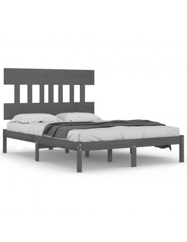 Giroletto Grigio in Legno Massello 200x200 cm